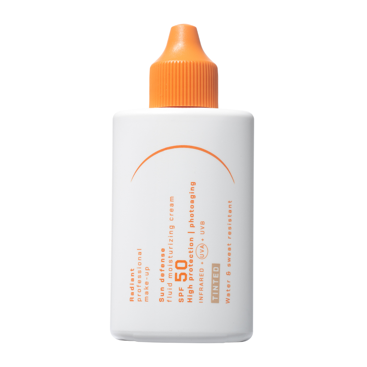 SUN DEFENSE FLUID MOISTURIZING CREAM SPF 50 TINTED High Protection / Photoaging INFRARED + UVA + UVB