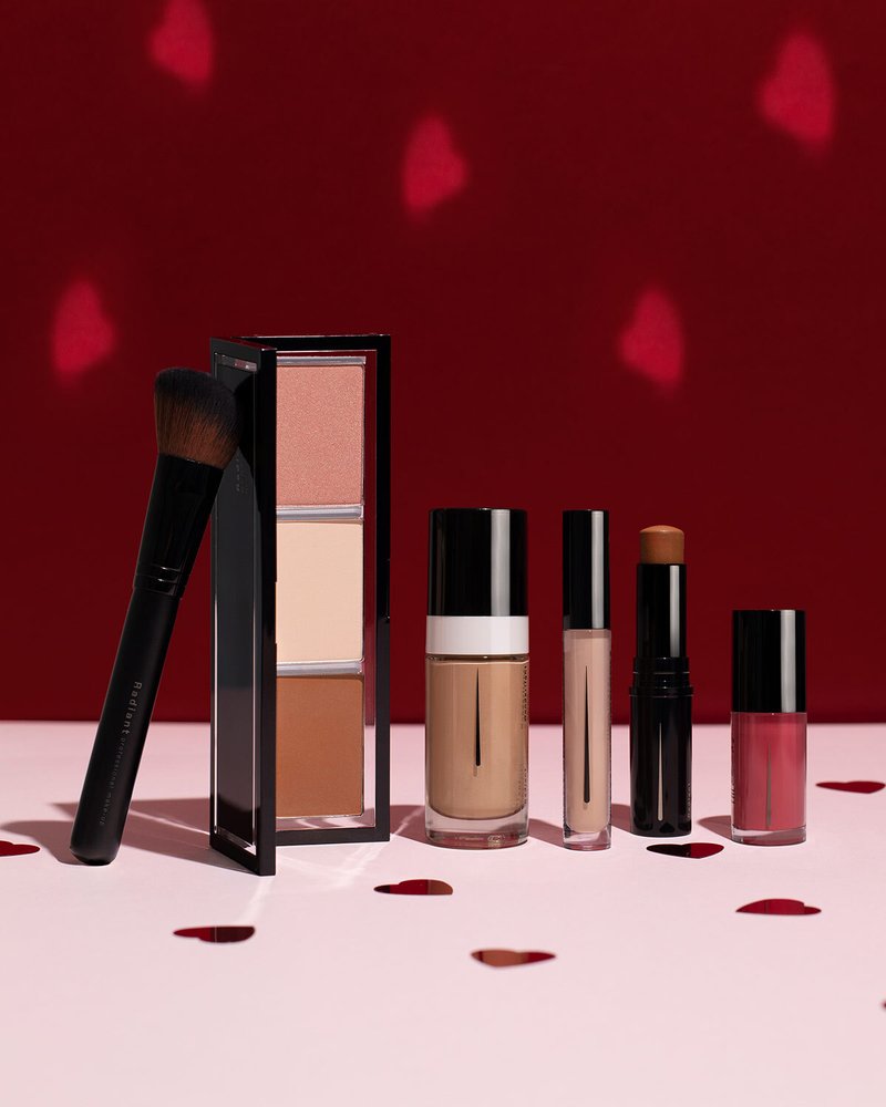 Radiant Girl's night Valentine's day